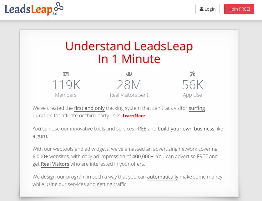 Understand LeadsLeap In 1 Minute